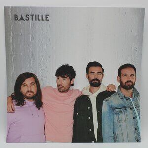 Bastille Band Members 12in X 12in 1 Sided Promotional Flat Give Me The Future